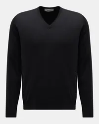 Filippo de Laurentiis V-Ausschnitt-Pullover dark navy Dark