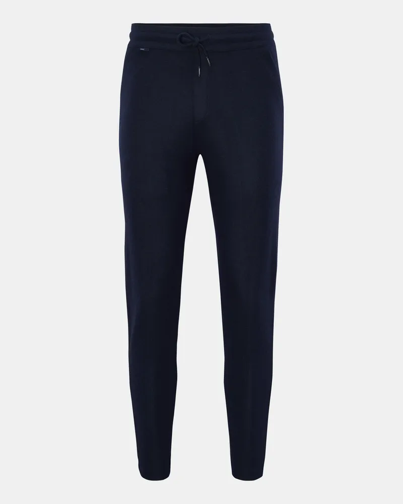 04651/ Herren - Jersey-Joggpants 'Travel Pants' navy Navy