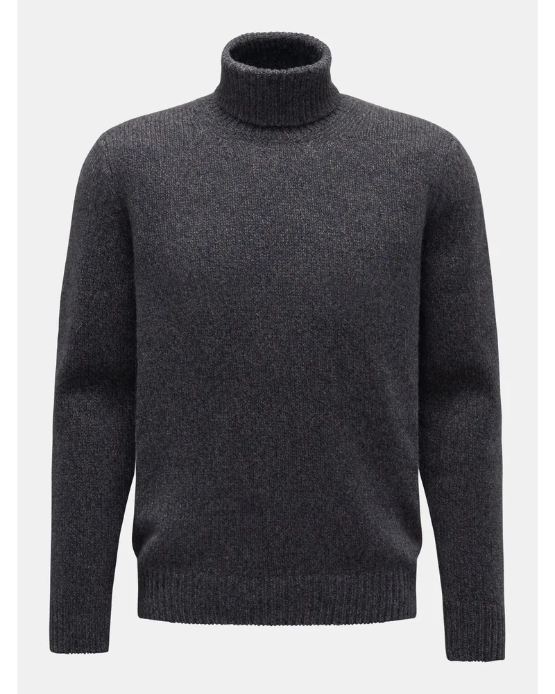 von BRAUN Cashmere Rollkragenpullover dark navy Dark