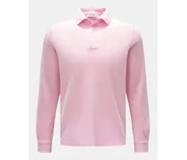 Longsleeve-Poloshirt rosé