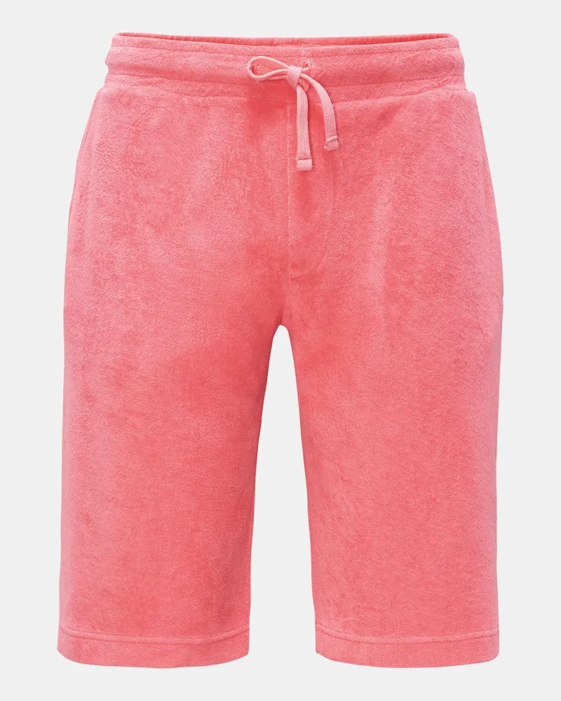 04651/ Herren - Frottee-Bermudas 'Oyster' koralle Koralle
