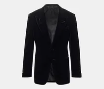 Herren - Samtsakko 'Shelton' schwarz
