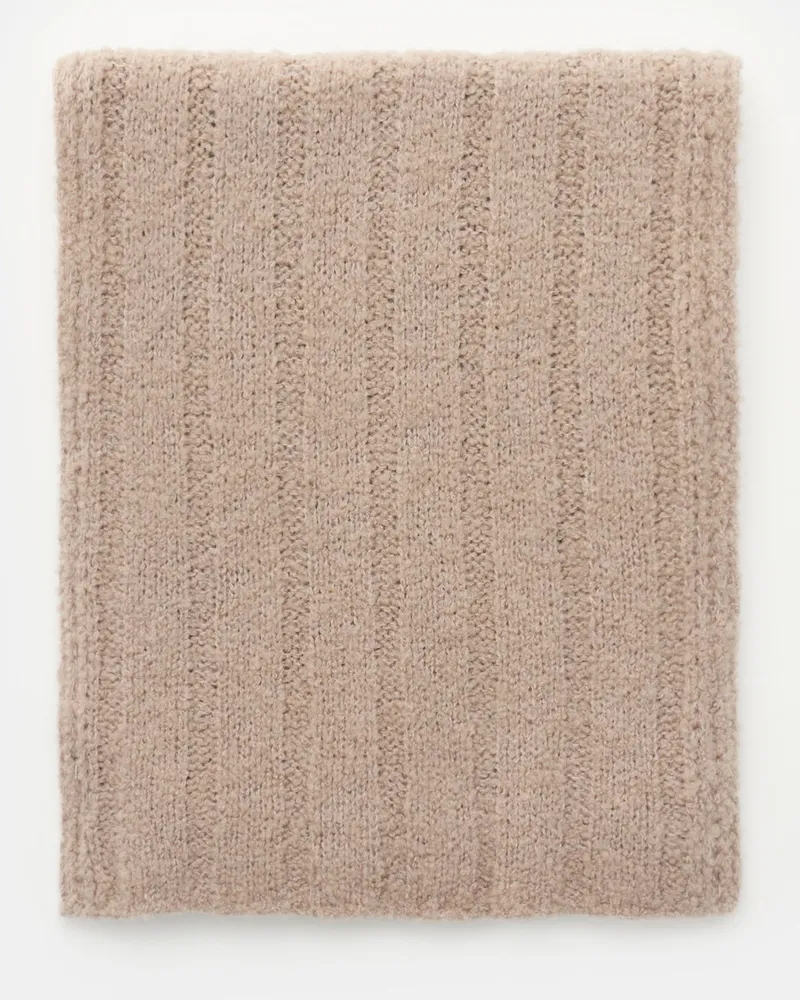 04651/ Herren - Schal 'Chunky Scarf' beige Beige