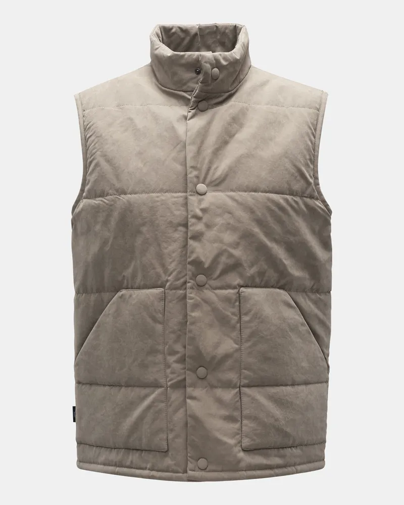 04651/ Herren - Outdoorweste 'Waxed Vest' beige Beige