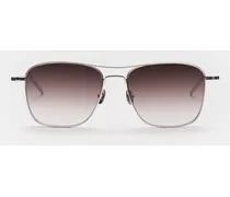 Sonnenbrille 'M3099' silber/grau