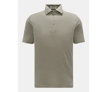 Leinen Jersey-Poloshirt 'Jerlin' grau