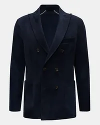 Eddy Monetti Veloursleder-Sakko navy Navy