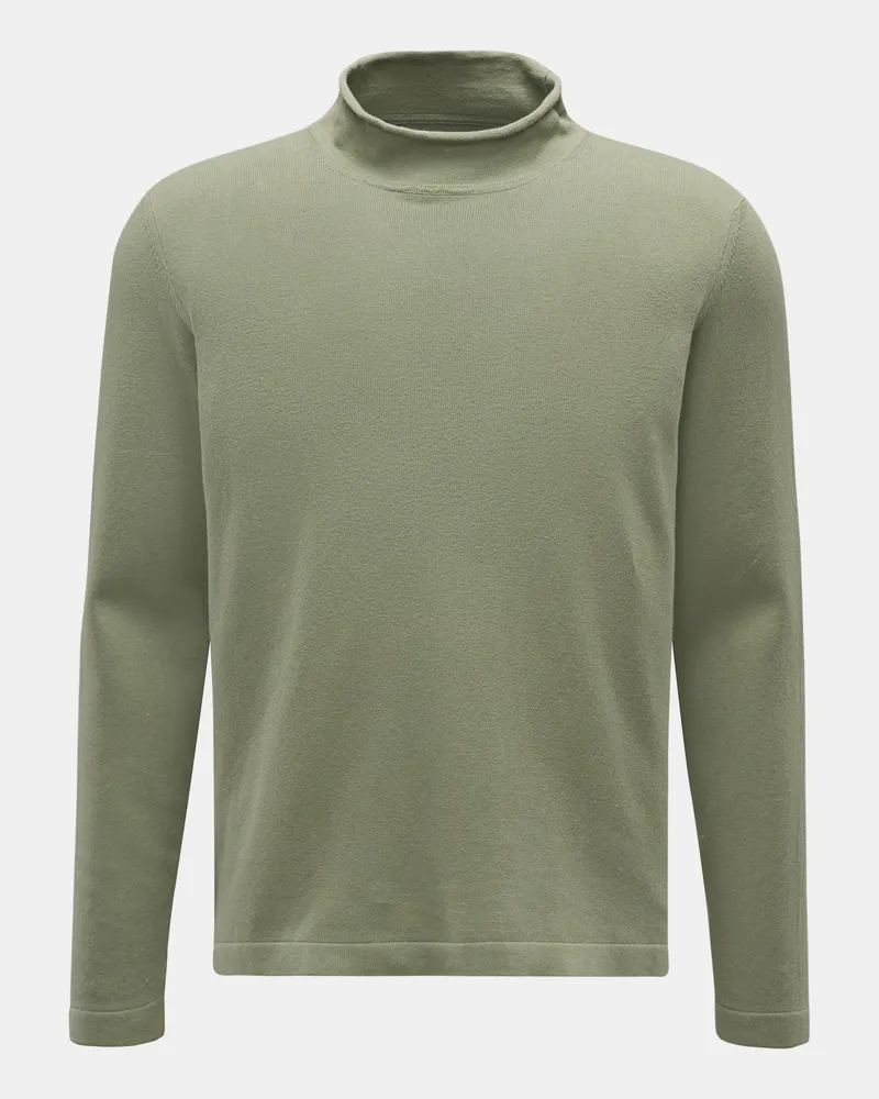 04651/ Herren - Pullover 'Foggy Roll Crew' graugrün Graugrün