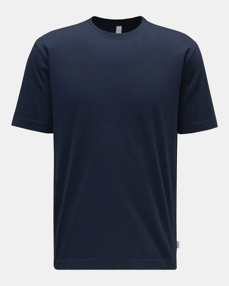 04651/ Herren - Rundhals-T-Shirt 'Oyster Jersey Tee' navy Navy