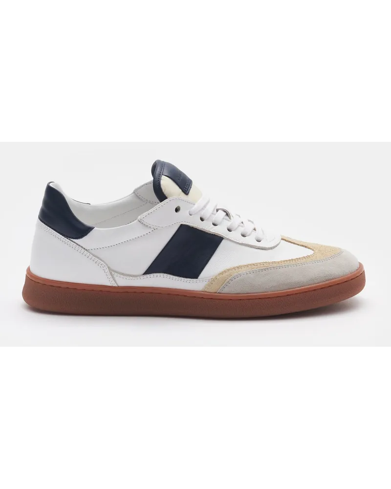 Collegium Sneaker 'Pillar Court II' weiß/navy/beige Weiß