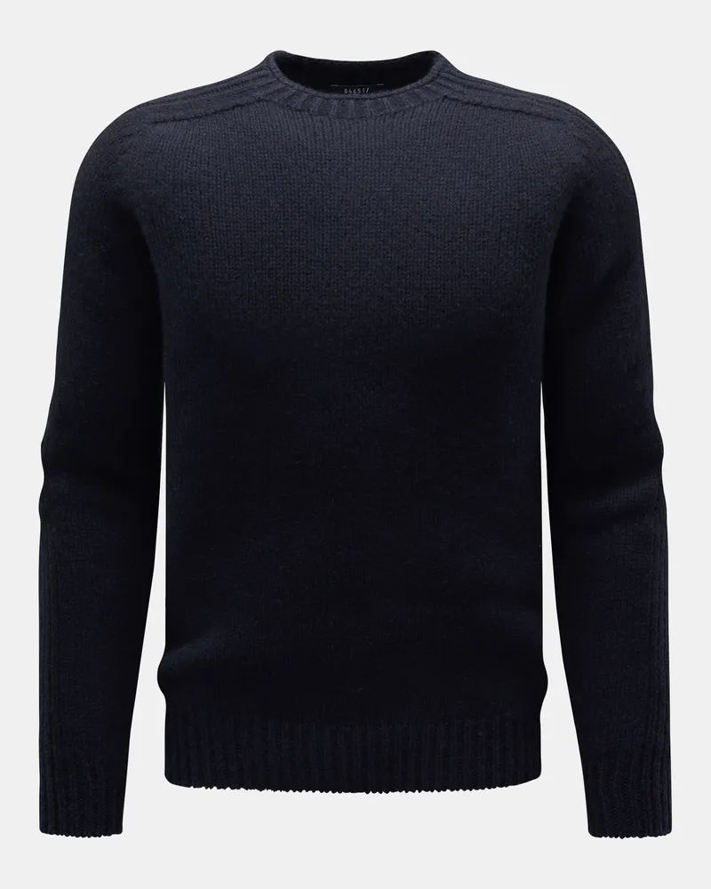 04651/ Herren - Rundhalspullover navy Navy