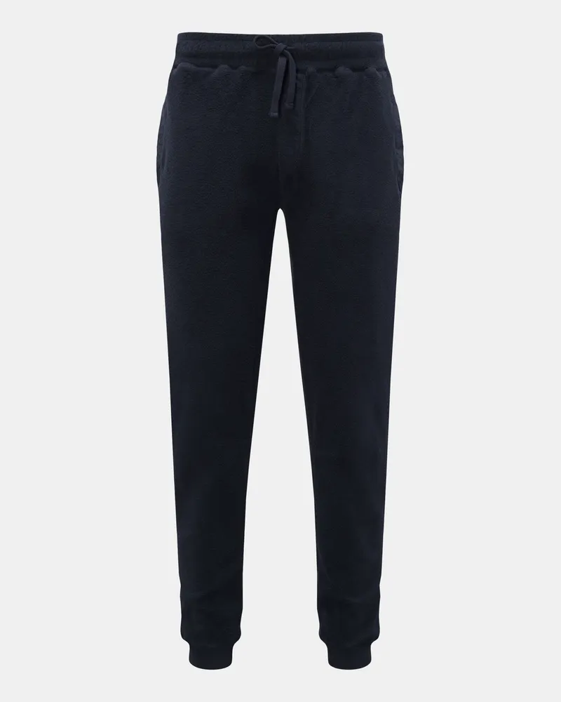 04651/ Herren - Fleece-Sweathose navy Navy