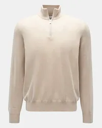 Brunello Cucinelli Cashmere Troyer beige Beige