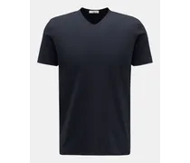 V-Neck T-Shirt 'Hape' navy