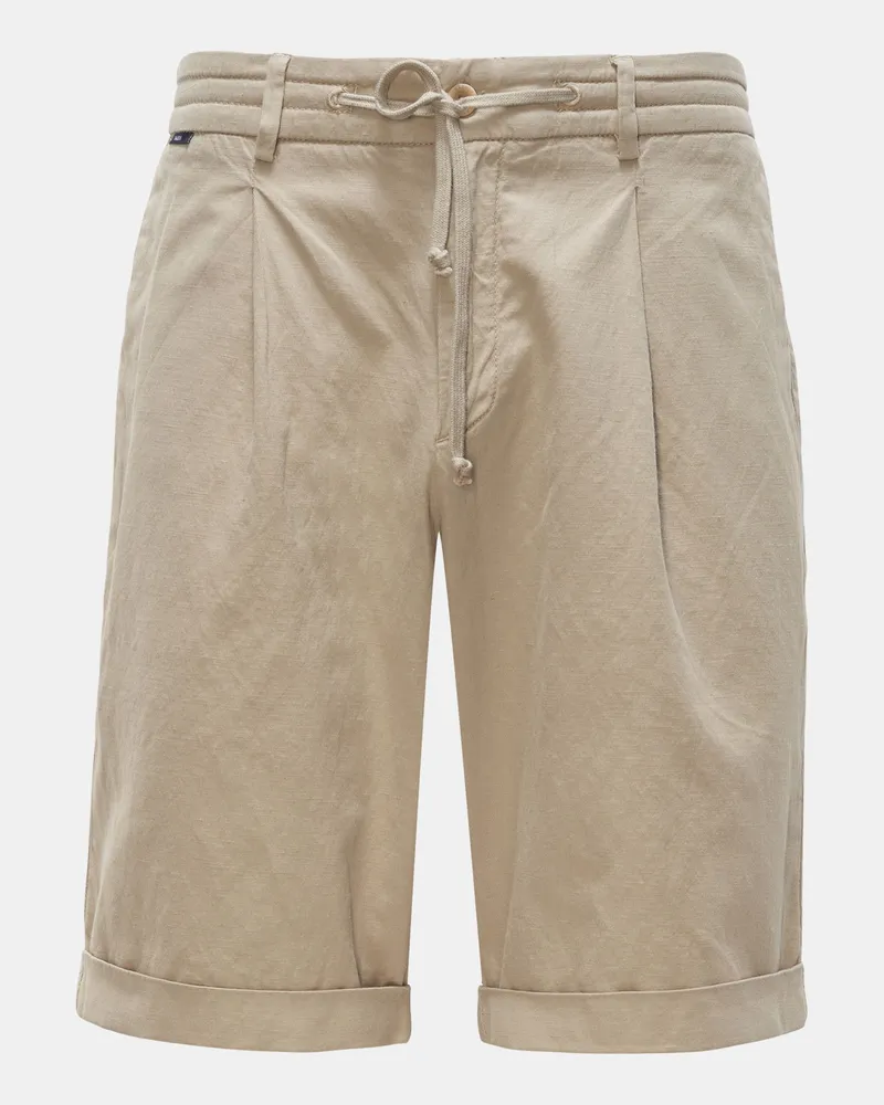 04651/ Herren - Bermudas 'Linen Blended Bermuda' beige Beige