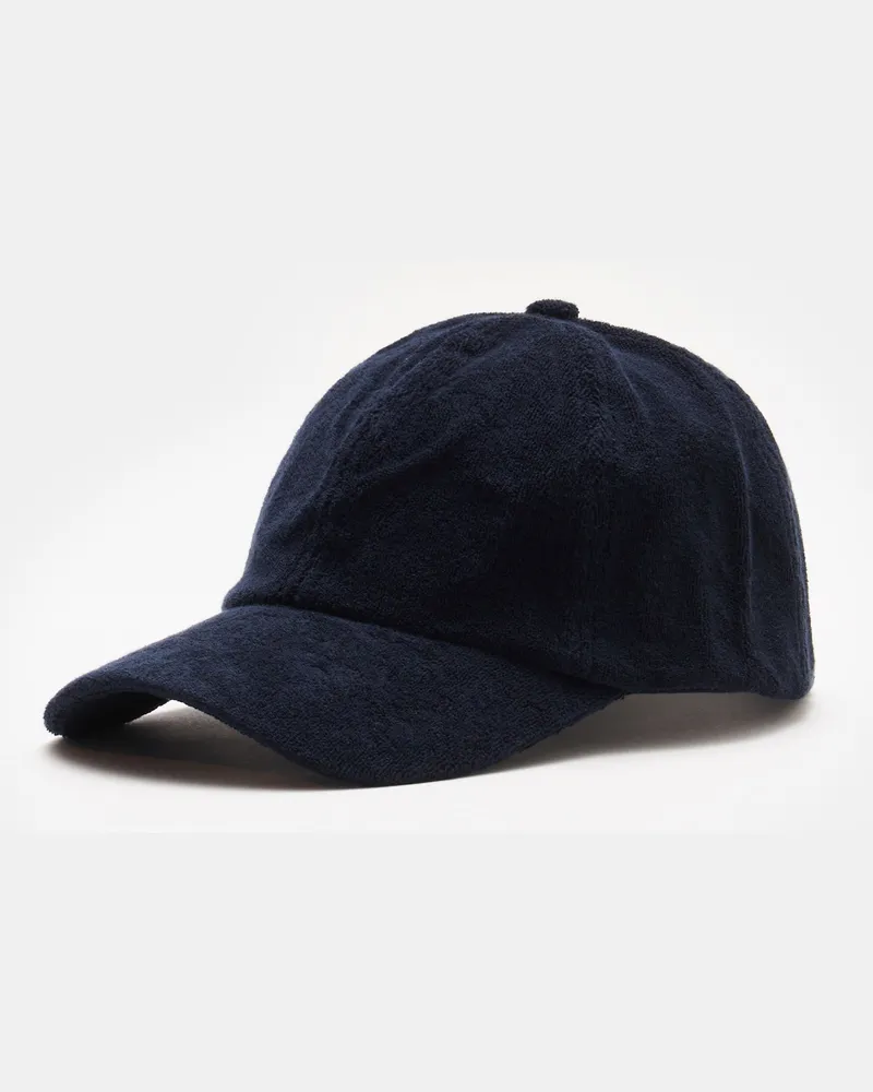 04651/ Herren - Frottee-Cap 'Oyster' navy Navy
