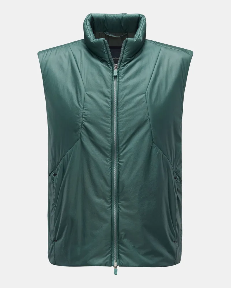 Herno Herren - Outdoor-Weste dunkelgrün Dunkelgrün