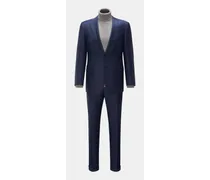 Anzug 'Brunico' dunkelblau/blau kariert