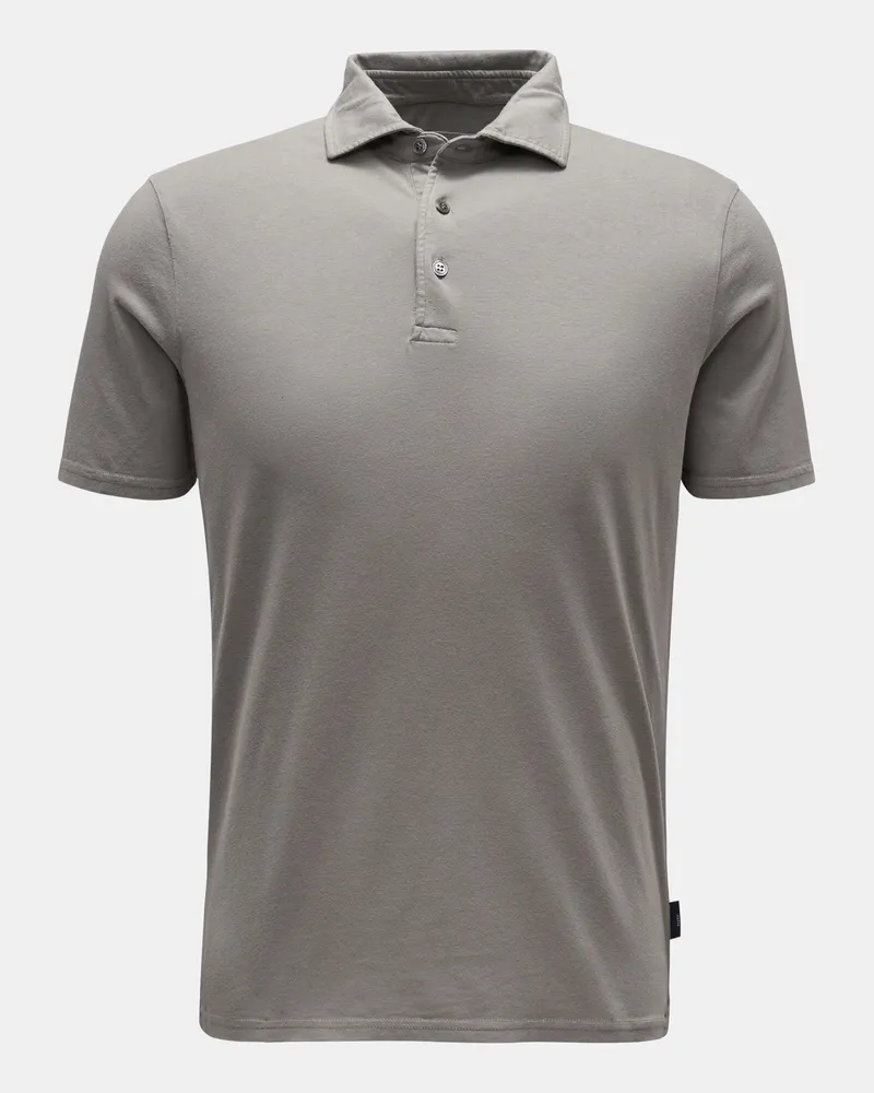 04651/ Herren - Jersey-Poloshirt 'Organic Polo' grau Grau