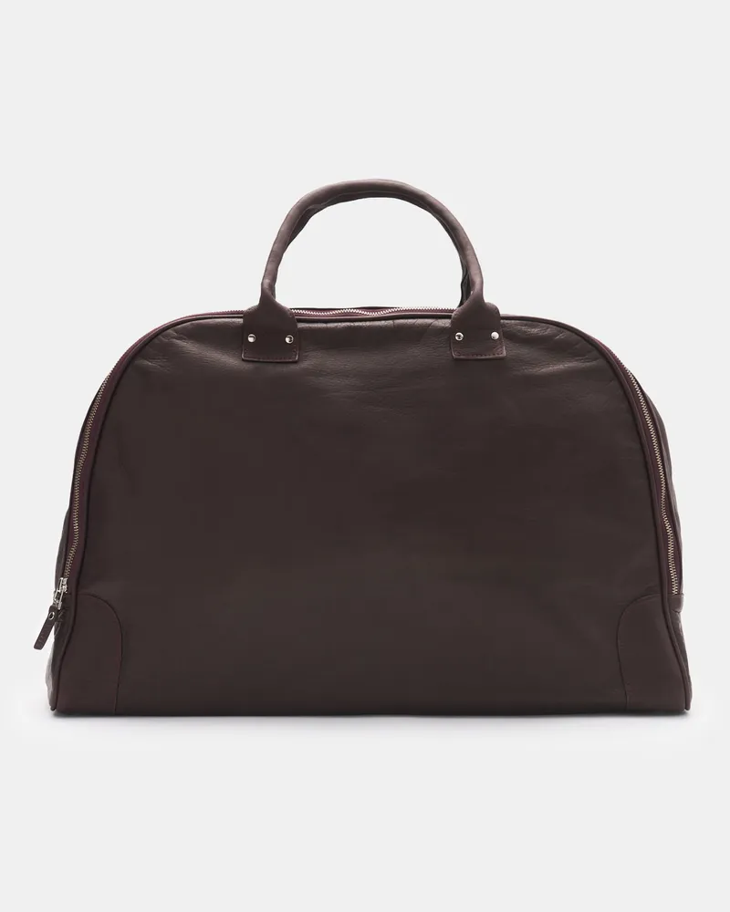 04651/ Herren - Weekender '356 Bag Nubuck' bordeaux Bordeaux