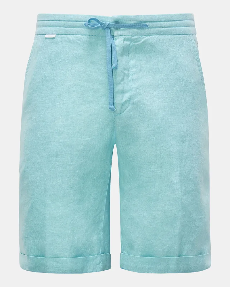 04651/ Herren - Leinen-Bermudas 'Linen Bermuda' türkis Türkis