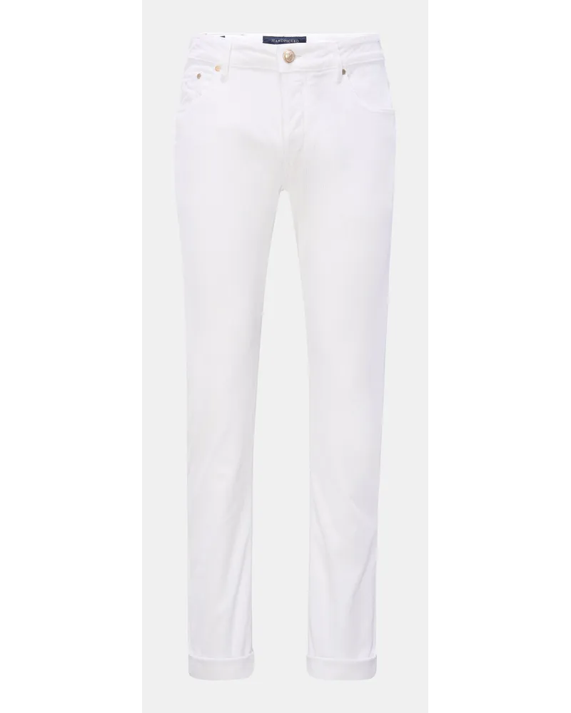 Handpicked Cordhose 'Ravello' offwhite Offwhite