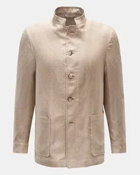 Giampaolo Viozzi Leinen Sakko beige Beige