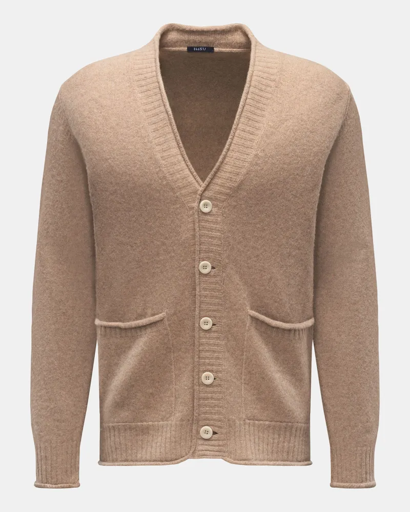 04651/ Herren - Cardigan 'Shetland' beige Beige