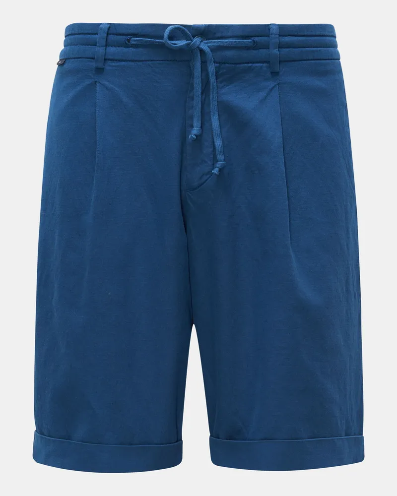 04651/ Herren - Bermudas 'Linen Blended Bermuda' dunkelblau Dunkelblau
