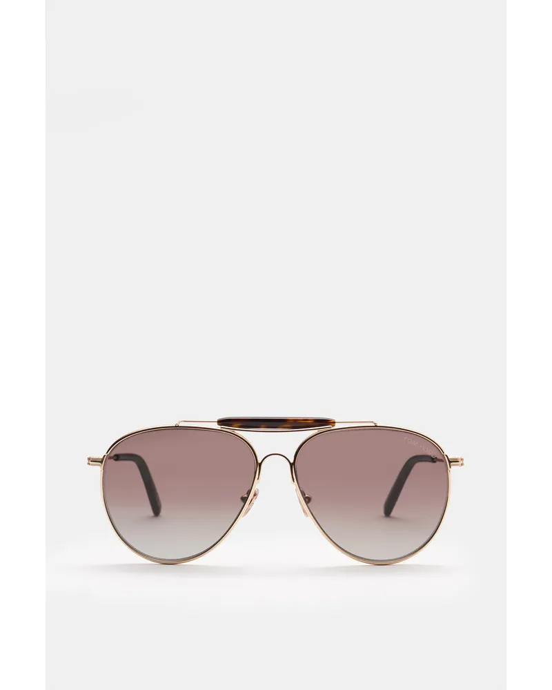 Tom Ford Sonnenbrille 'Rafael' gold/braun Gold