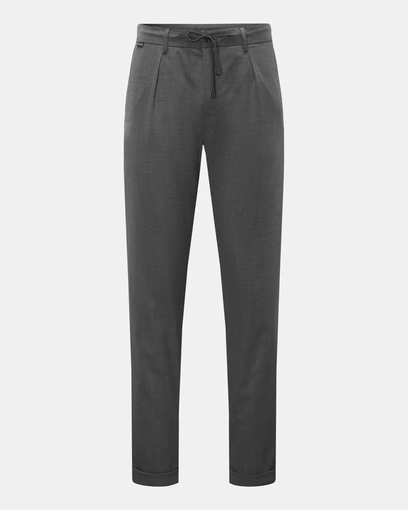 04651/ Herren - Woll-Joggpants dunkelgrau Dunkelgrau