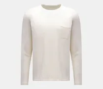 Herren - Cashmere Pullover 'The Pocket Crew' creme