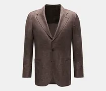 Herren - Sakko 'Amalfi' dunkelbraun/graubraun kariert