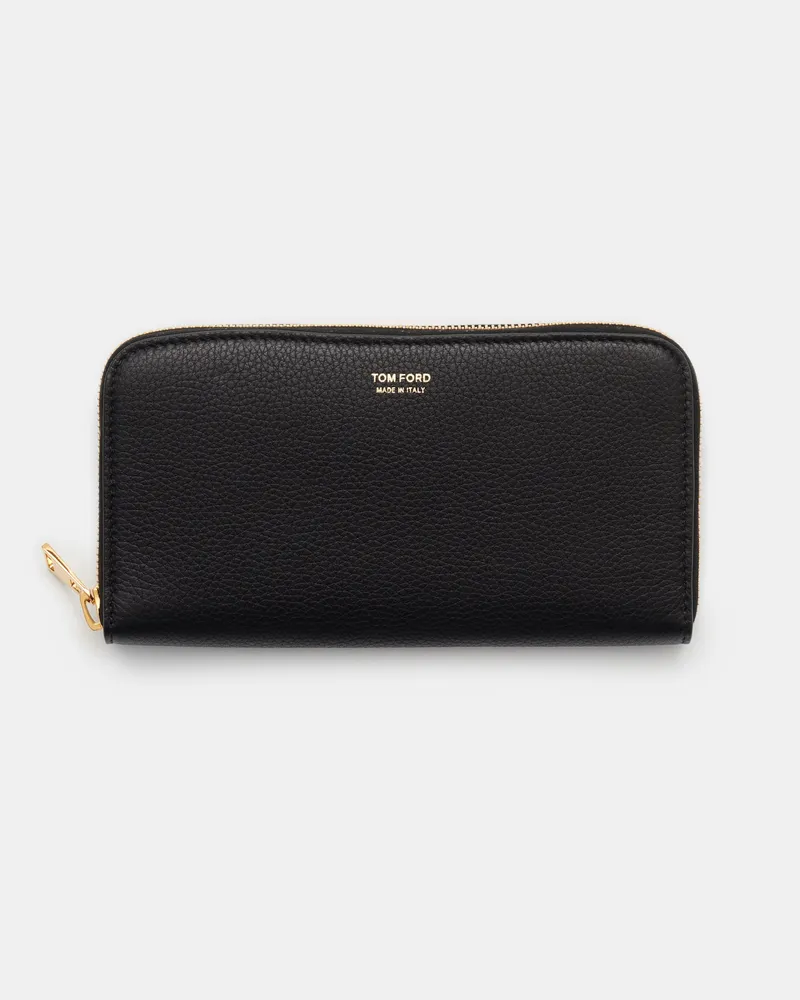 Tom Ford Herren - Portemonnaie schwarz Schwarz
