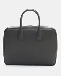 Valextra Aktentasche 'MyLogo Laptop Bag' dunkelgrau Dunkelgrau