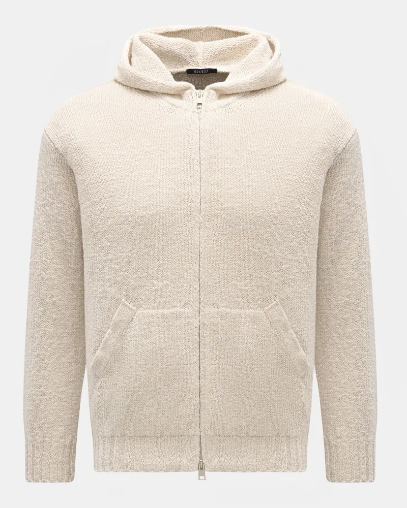 04651/ Herren - Strickjacke sand Sand