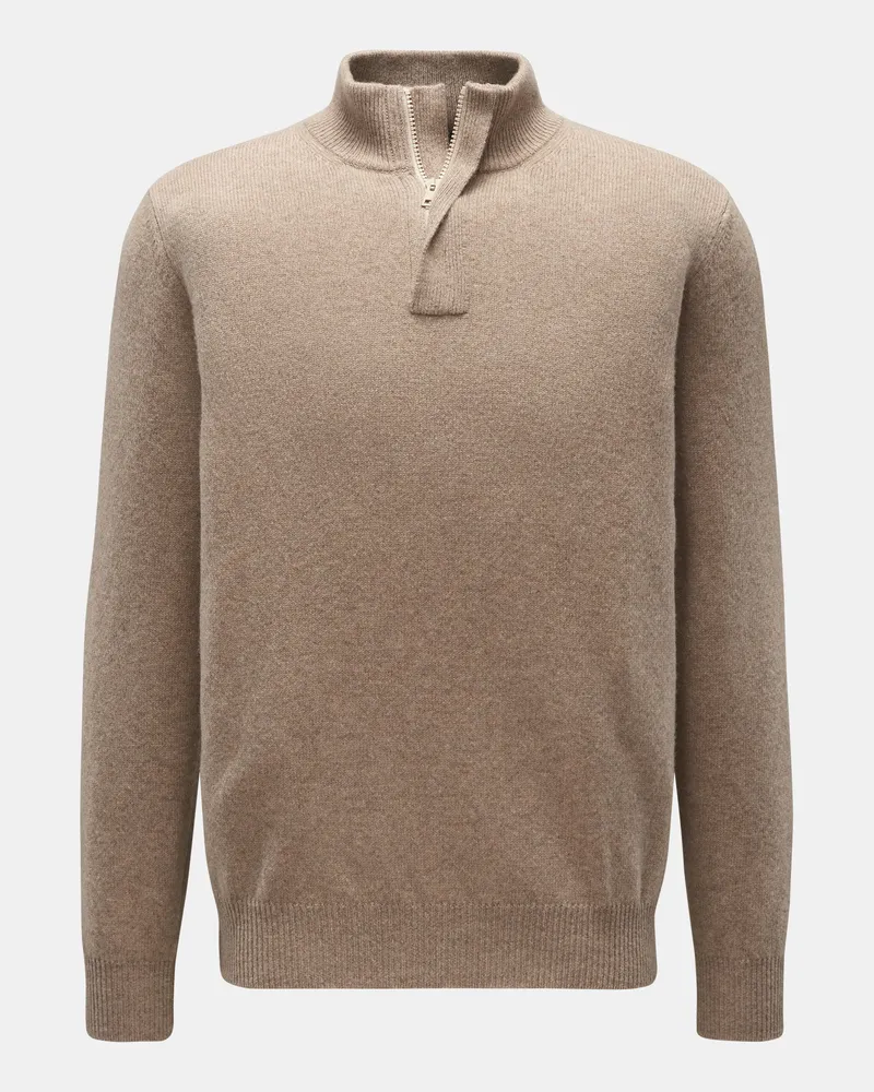 04651/ Herren - Troyer beige meliert Beige