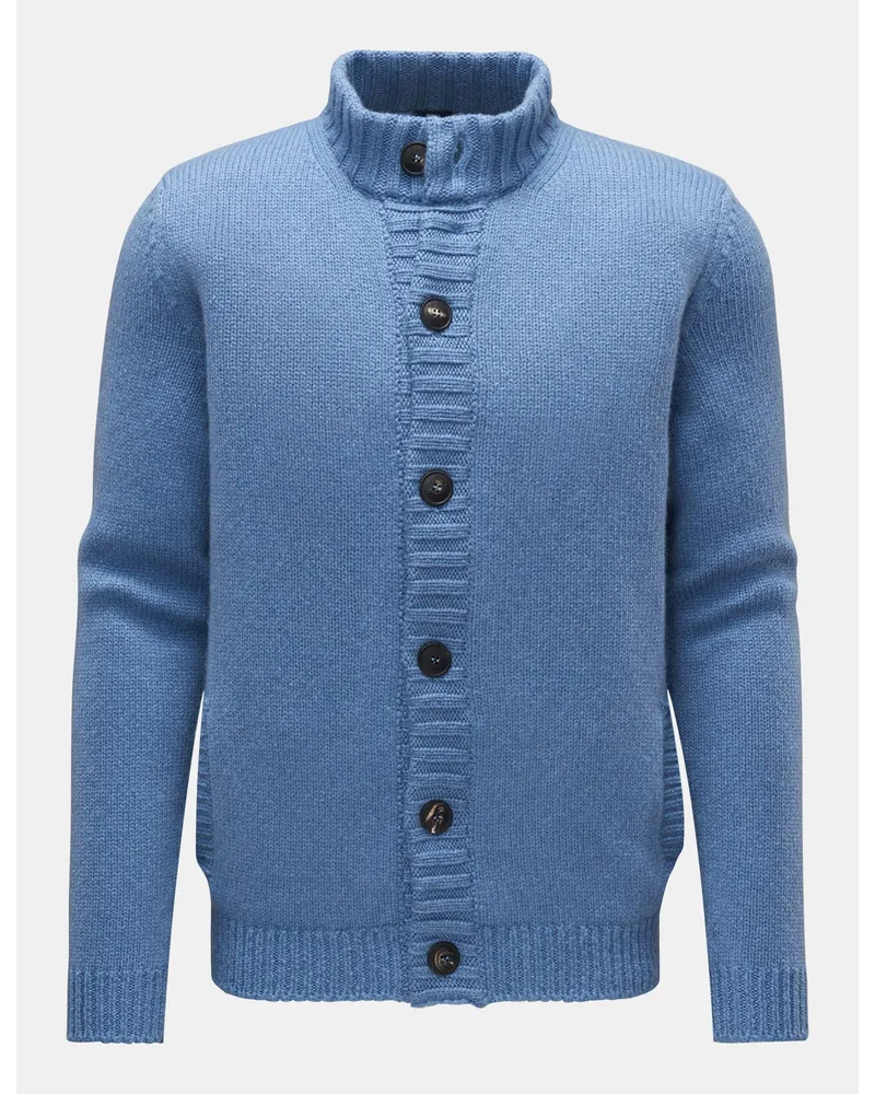 Fedeli Cashmere Cardigan 'Breva' blau Blau