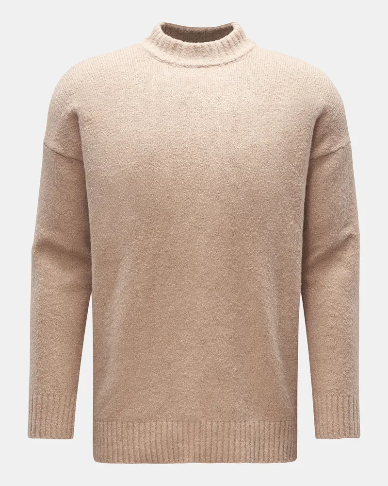 KIEFERMANN Herren - Rundhalspullover 'Jess' beige Beige