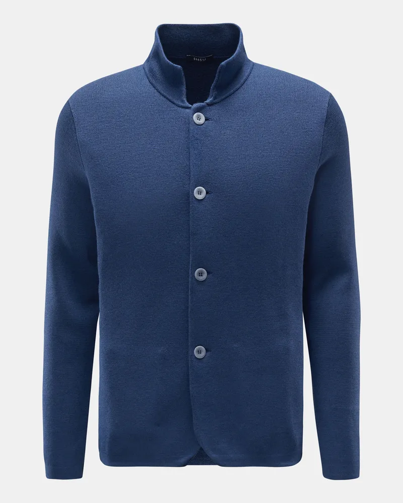 04651/ Herren - Cardigan 'Foggy' dunkelblau Dunkelblau