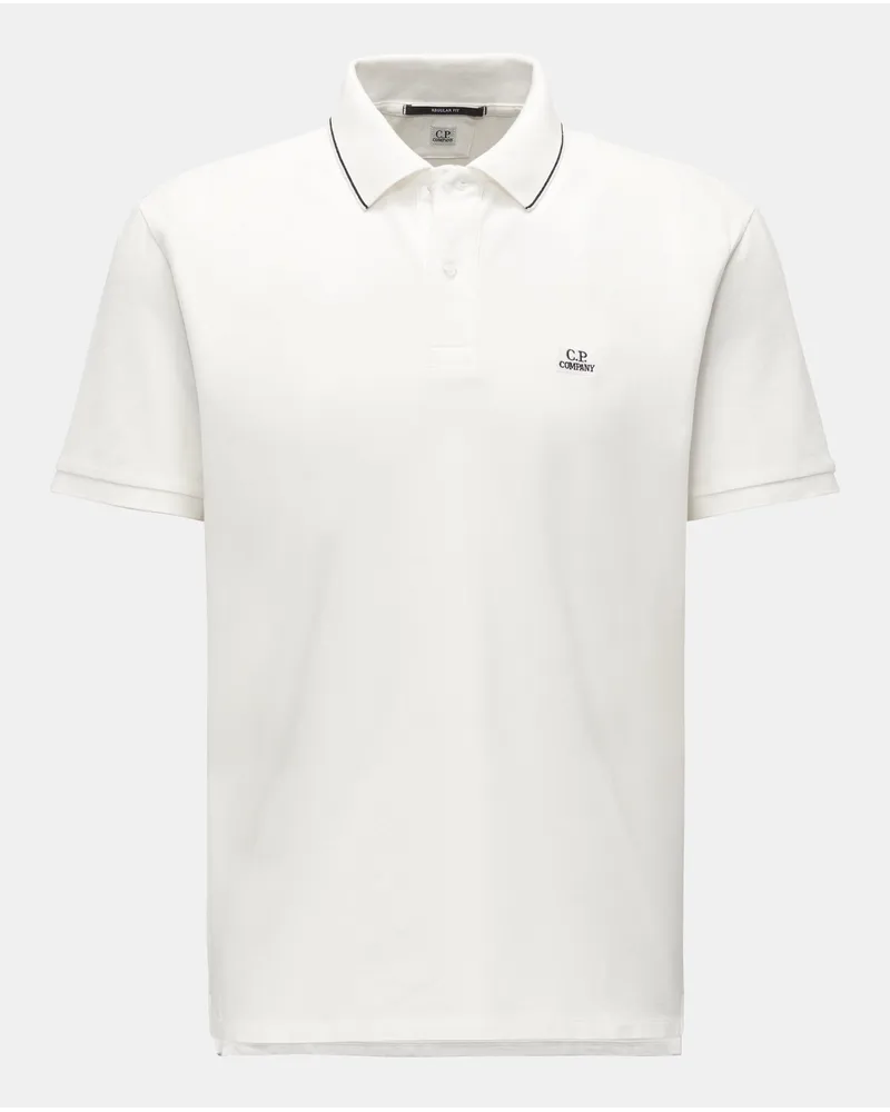 C.P. Company Poloshirt weiß Weiß