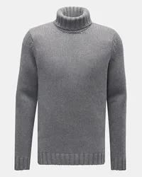 von BRAUN Cashmere Rollkragenpullover grau Grau