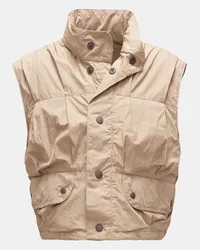 Our Legacy Outdoorweste 'Cropped Exhale Puffa' beige Beige