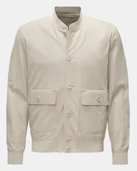 Salvatore Santoro Lederblouson beige Beige