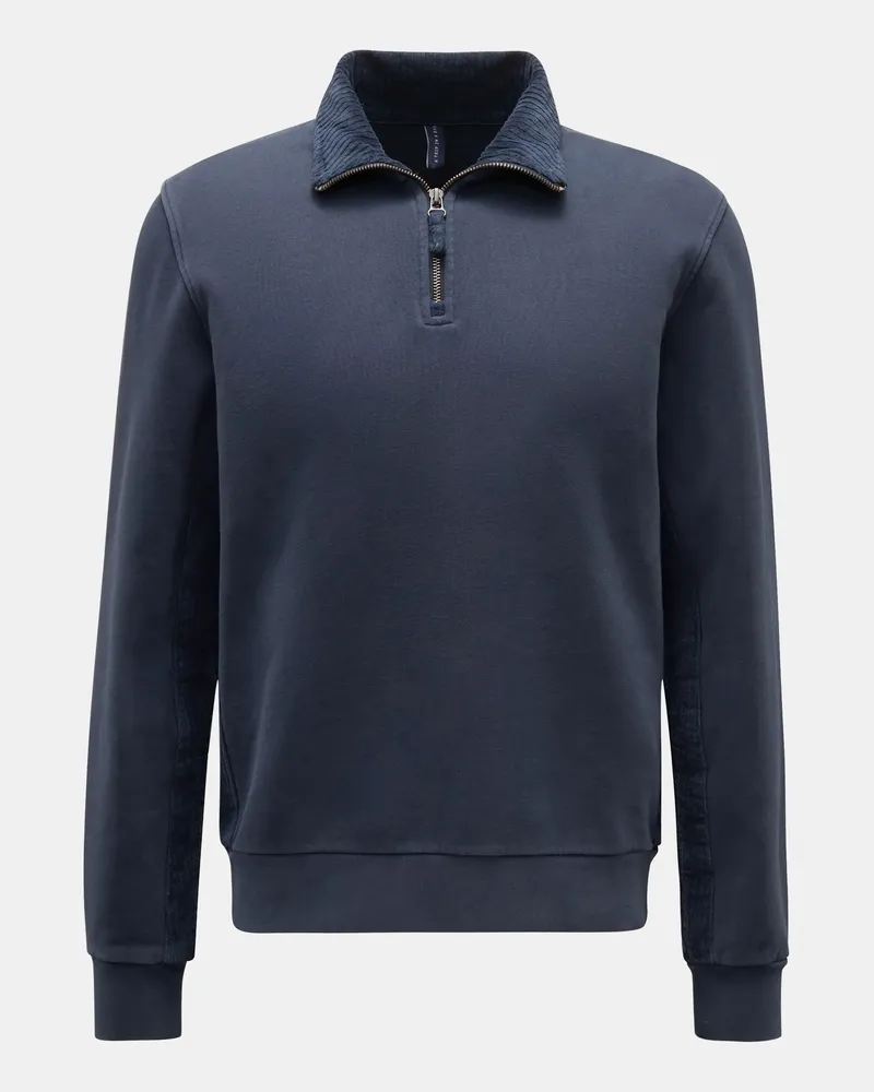 04651/ Herren - Sweat-Troyer 'AF 1/4 Zip' navy Navy