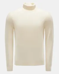 Malo Rollkragenpullover creme Creme