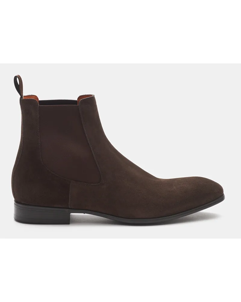 Santoni Chelsea Boot dunkelbraun Dunkelbraun