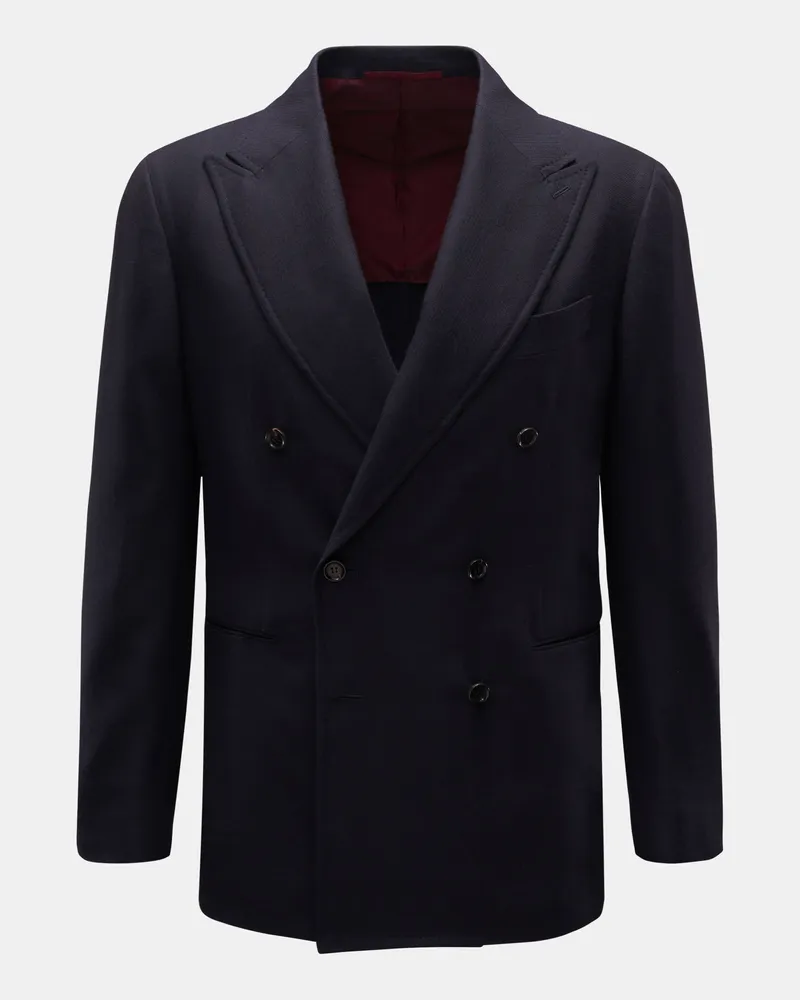 Stile Latino Herren - Cashmere Sakko 'Leo' dark navy Dark