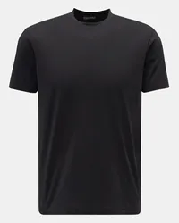 Tom Ford Rundhals-T-Shirt schwarz Schwarz