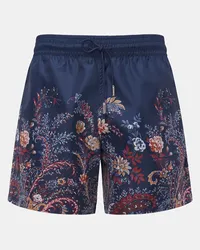 Etro Badeshorts navy/blau/rot Blau